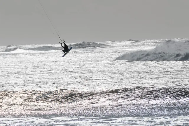 Kitesurfer in Barra