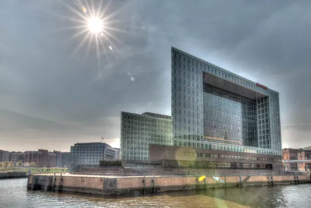 Das Verlagshaus des "Spiegel" als HDR