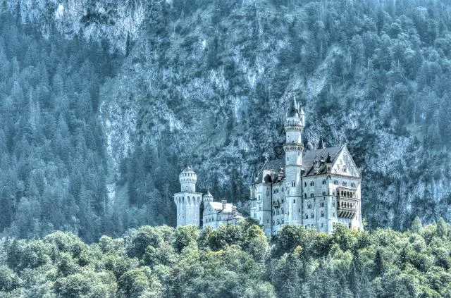 Schloss Neuschwanstein in Bayern