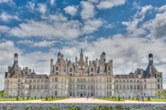 Schloss Chambord als HDR-Bild