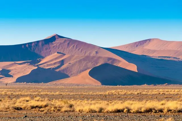 Die Dünen der Wüste Namib