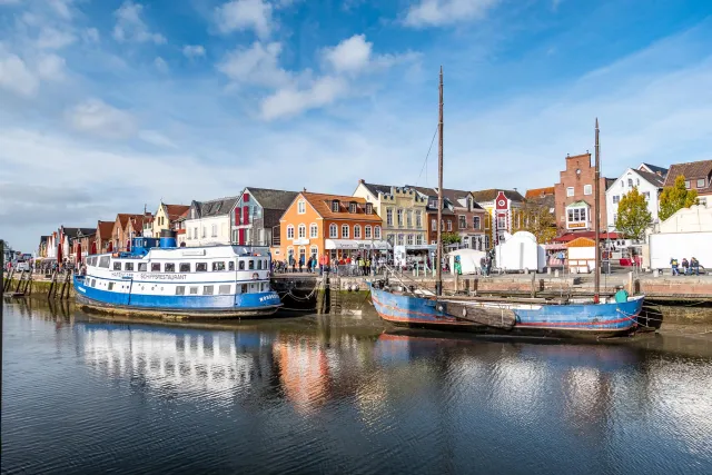 Der Hafen von Husum