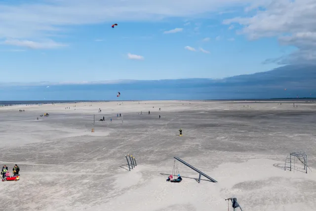 Der Strand bei St. Peter-Ording