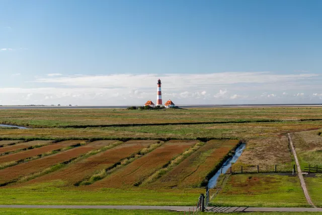 Westerhever Leuchtturm Brennweite 70 mm