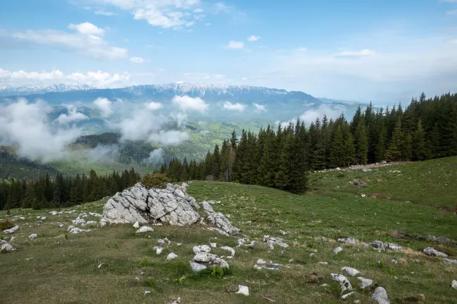 Aufnahmen von der Strecke