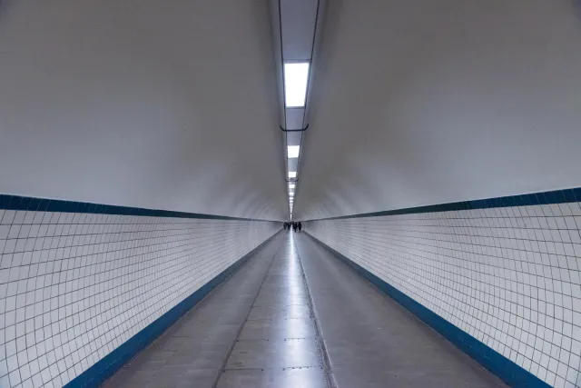 Sint Anna tunnel under the Scheldt