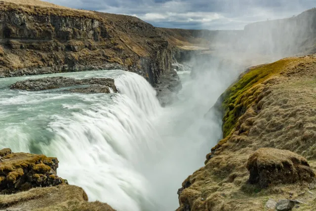 The Gullfoss - Gold Waterfall