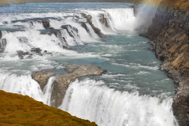 The Gullfoss - Gold Waterfall