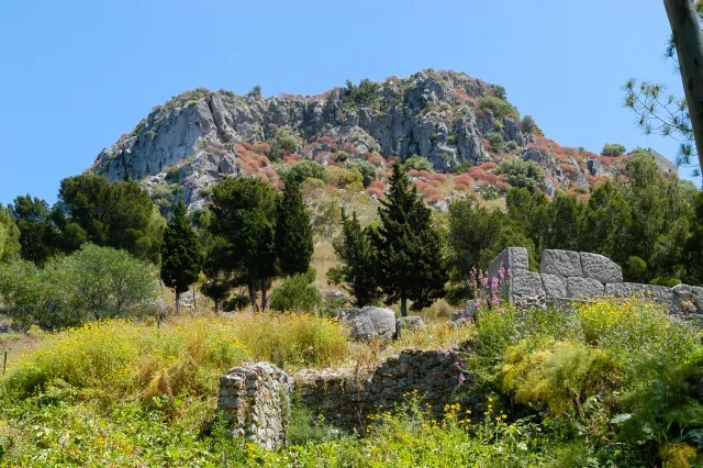 The mountain of Cefalu