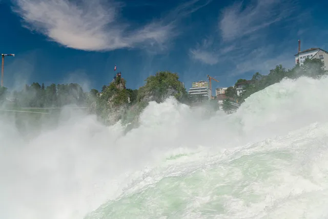 Der Rheinfall bei Schaffhausen