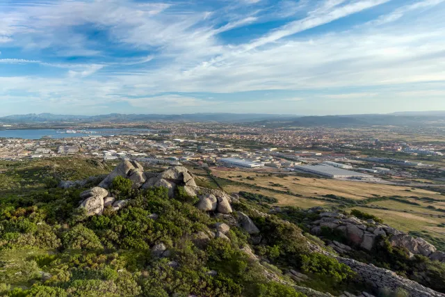 The Olbia plain