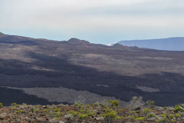 Plain des Sable - die Anfahrt zum Piton de la Fournaise