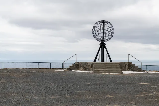 The monument at the North Cape