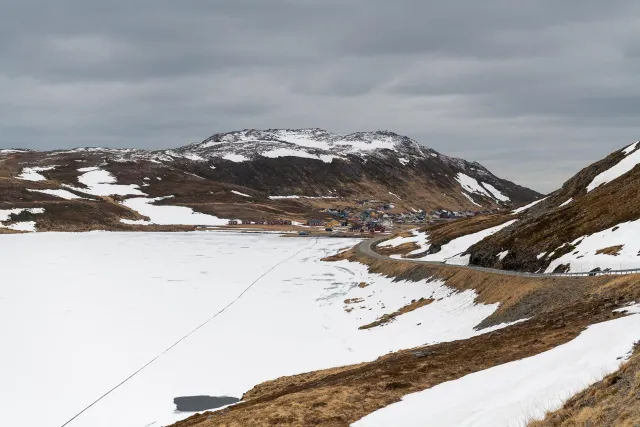 Return to base camp in Skarsvåg