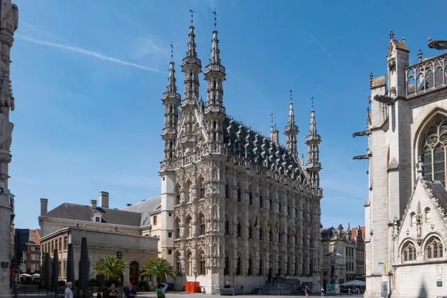 The town hall of Leuven in Belgium