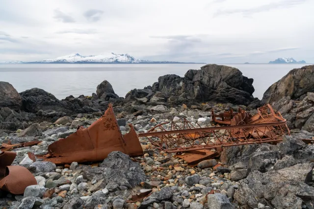 Wrecks on the coast