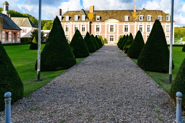 The Chantereine Castle in Criel-sur-Mer