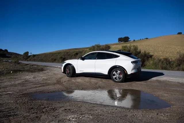 Mit dem Mustang Mach-E in Spanien